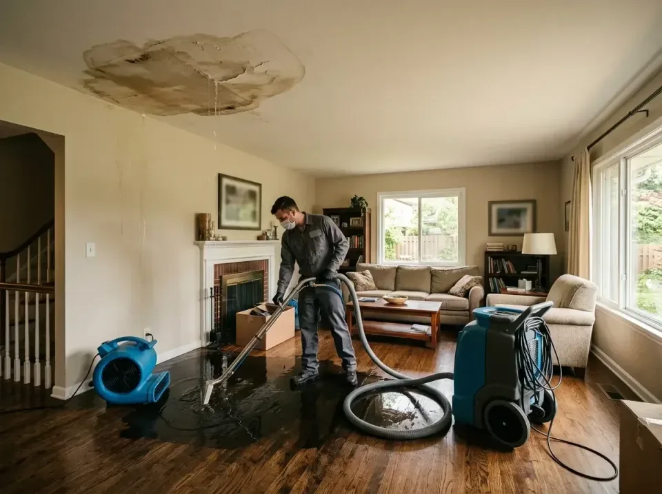 attic-pipe-burst-ceiling-drip-008 — frequently asked questions, Water Damage Restoration & Carpet Care in Brunswick, OH